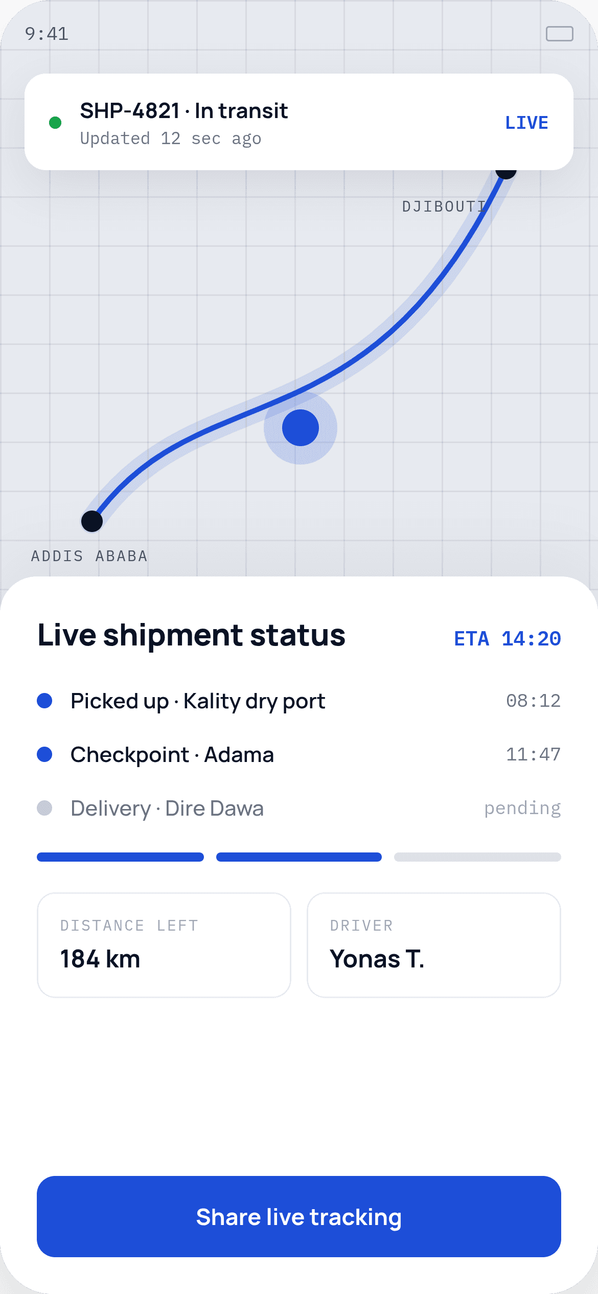 Real-Time Visibility